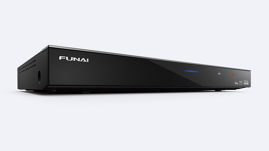 FUNAI フナイ FBR-UT1000 3D対応ブルーレイディスクレコーダー内蔵HDDに予約録画再生動作