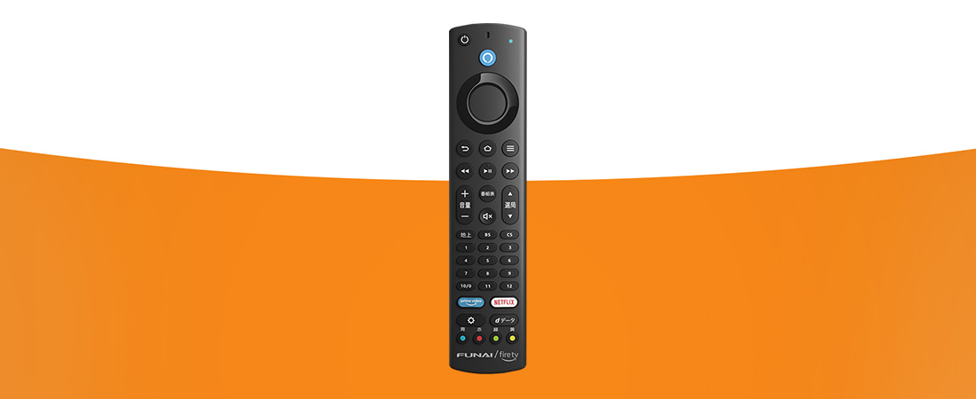 FUNAI Fire TV FL-32HF140 Alexa対応リモコン 32型FUNAI_デンキ