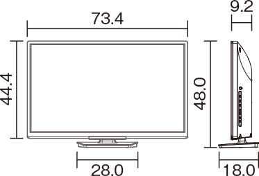 1010シリーズ｜テレビ｜FUNAI製品情報